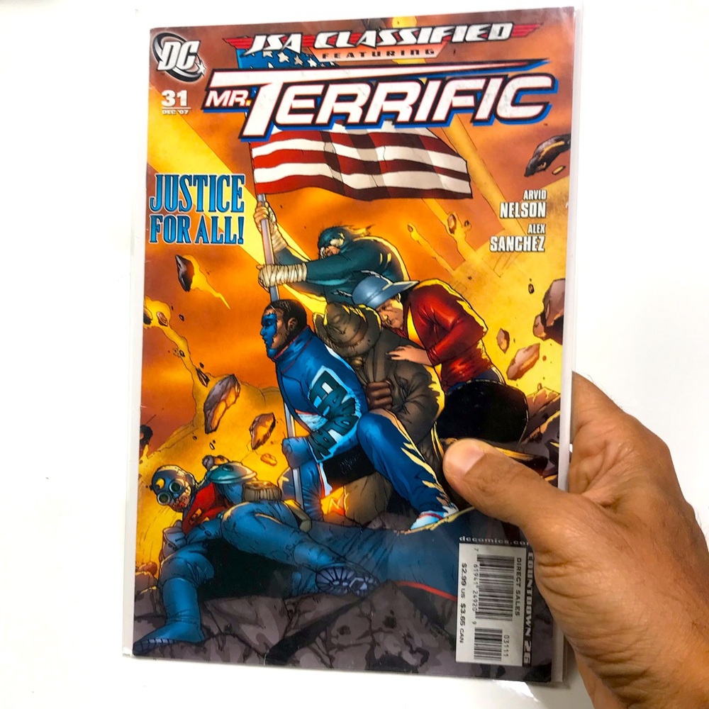 JSA CLASSIFIED ~MR TERRIFIC #31 DEC 07' DC COMICS